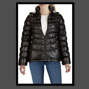 Women's Black Puffer Jacket
